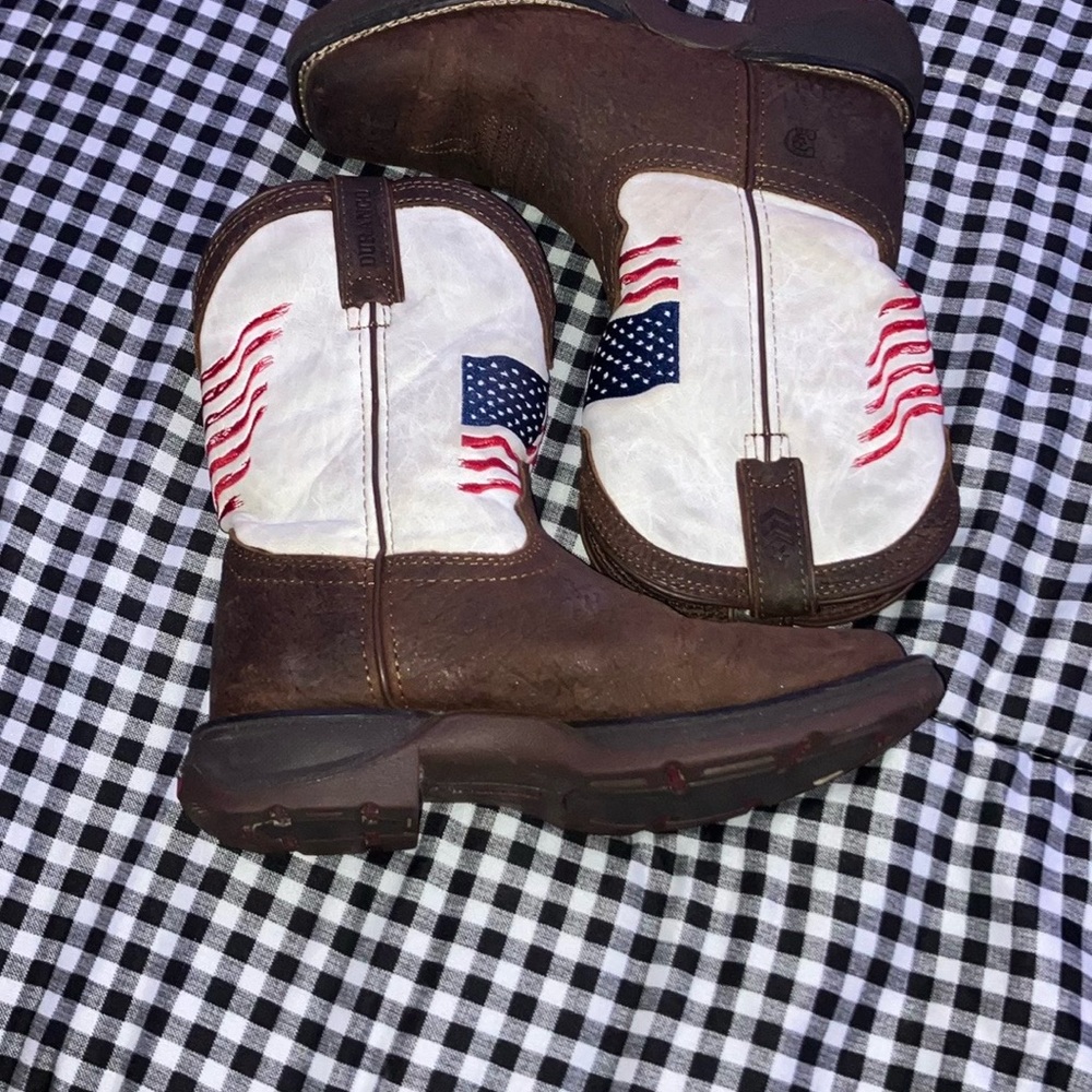 Durango American flag boots
